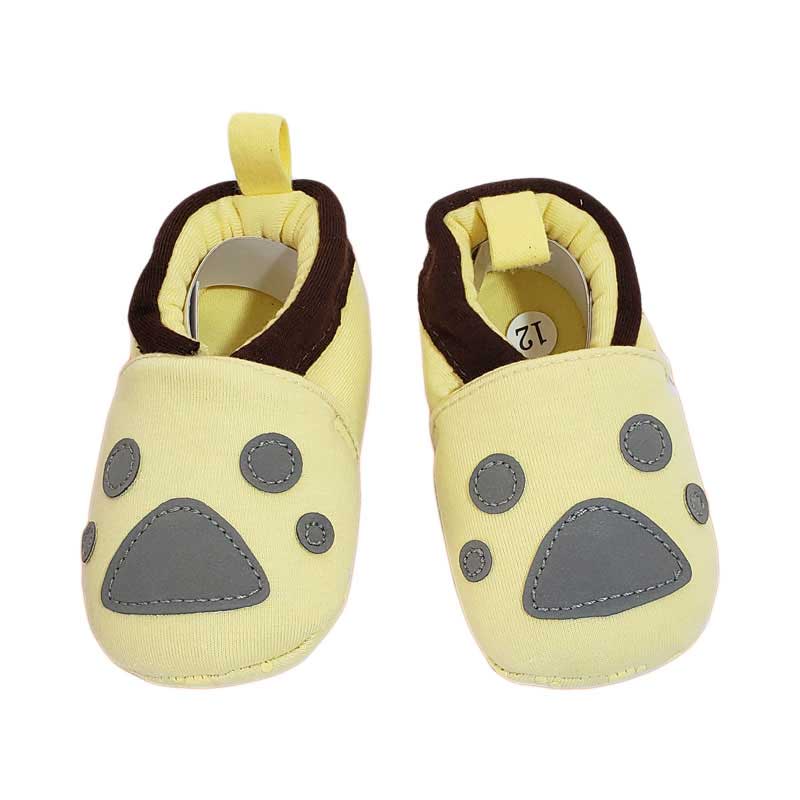 Gray spot baby shoes - Addisber