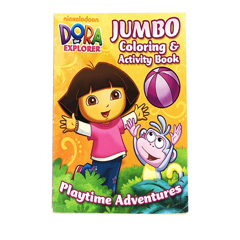 Dora the explorer jumbo coloring and activity book Addisber