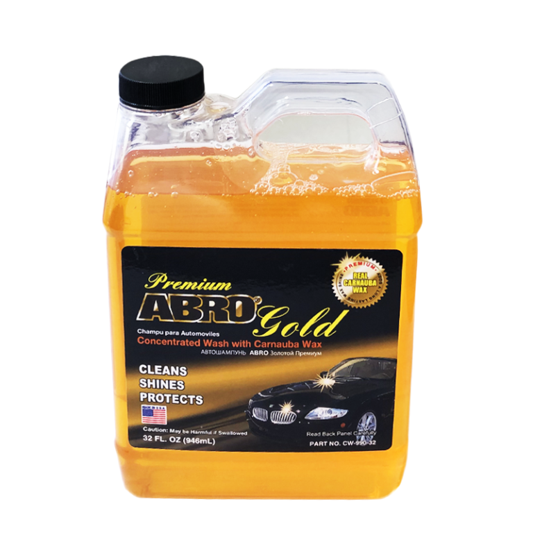 ABRO Heavy Duty Silicone Cleaner & Car Wax Addisber