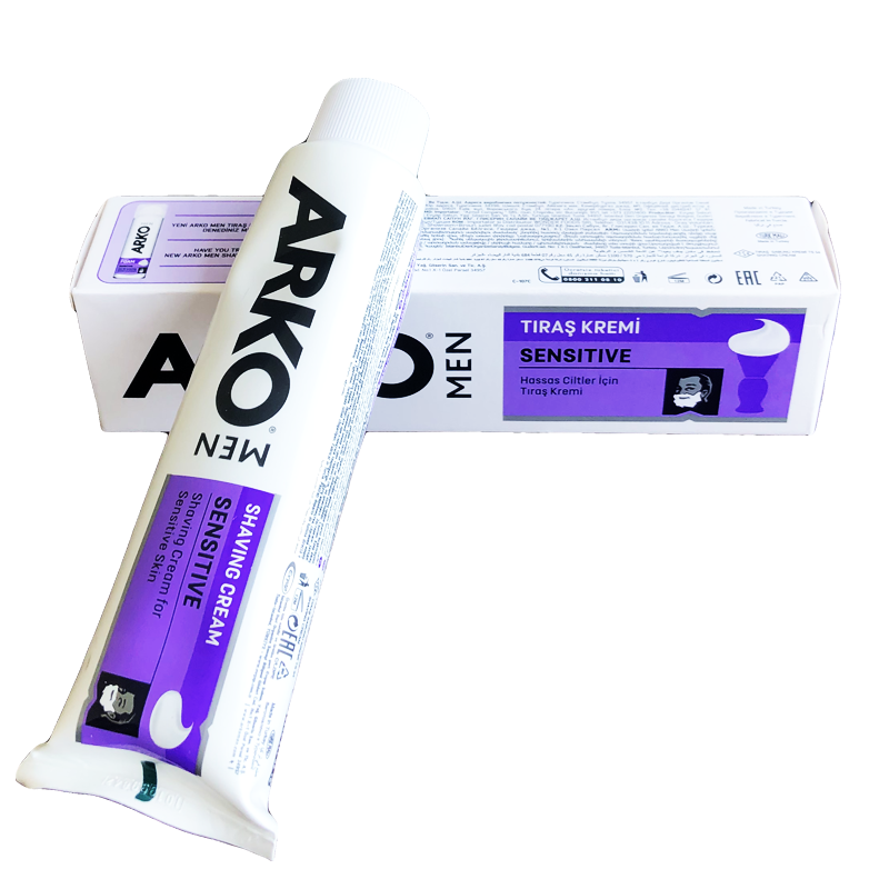 Arko men sensitive shaving cream Addisber