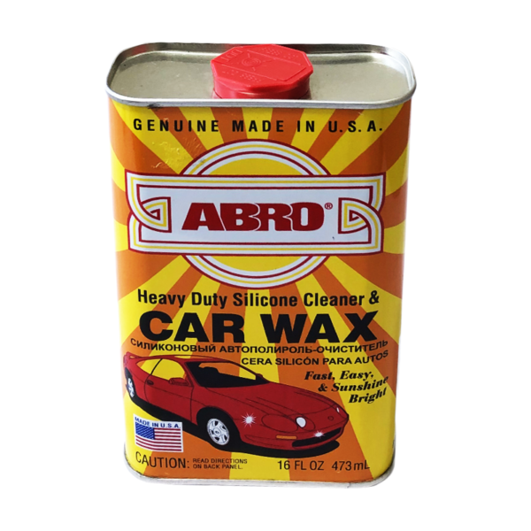 ABRO Heavy Duty Silicone Cleaner & Car Wax Addisber