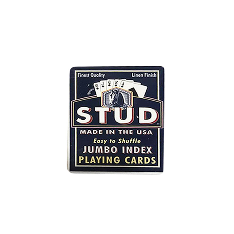 STUD JUMBO INDEX Playing Cards Addisber