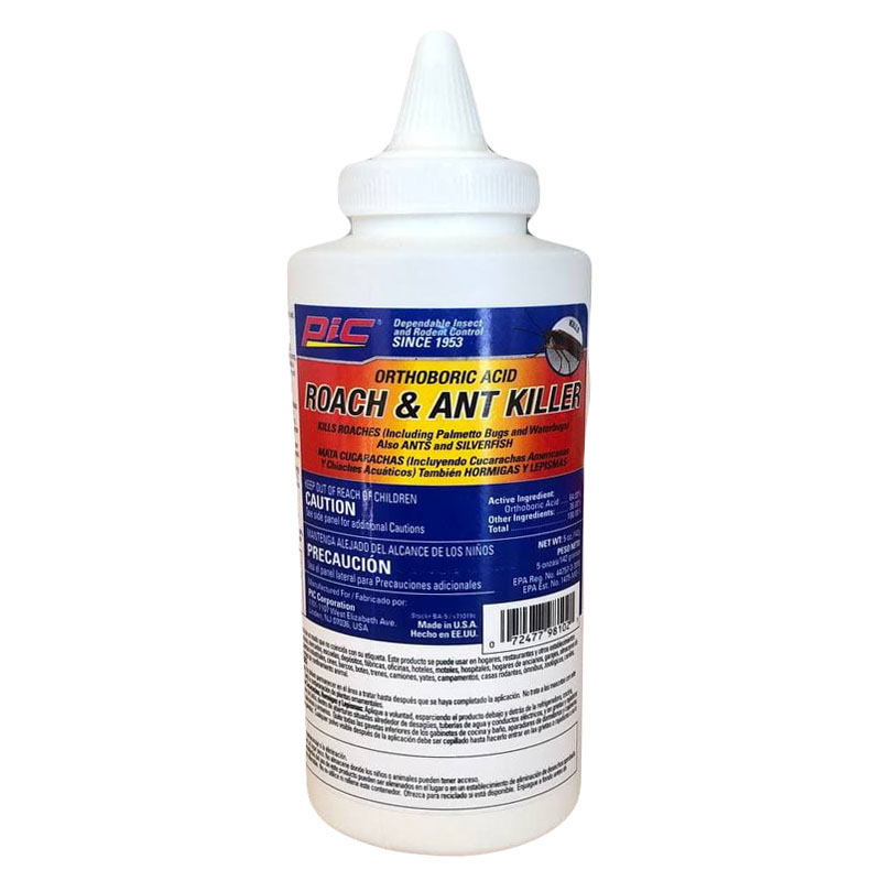 PIC Orthoboric Acid Roach and Ant Killer Addisber