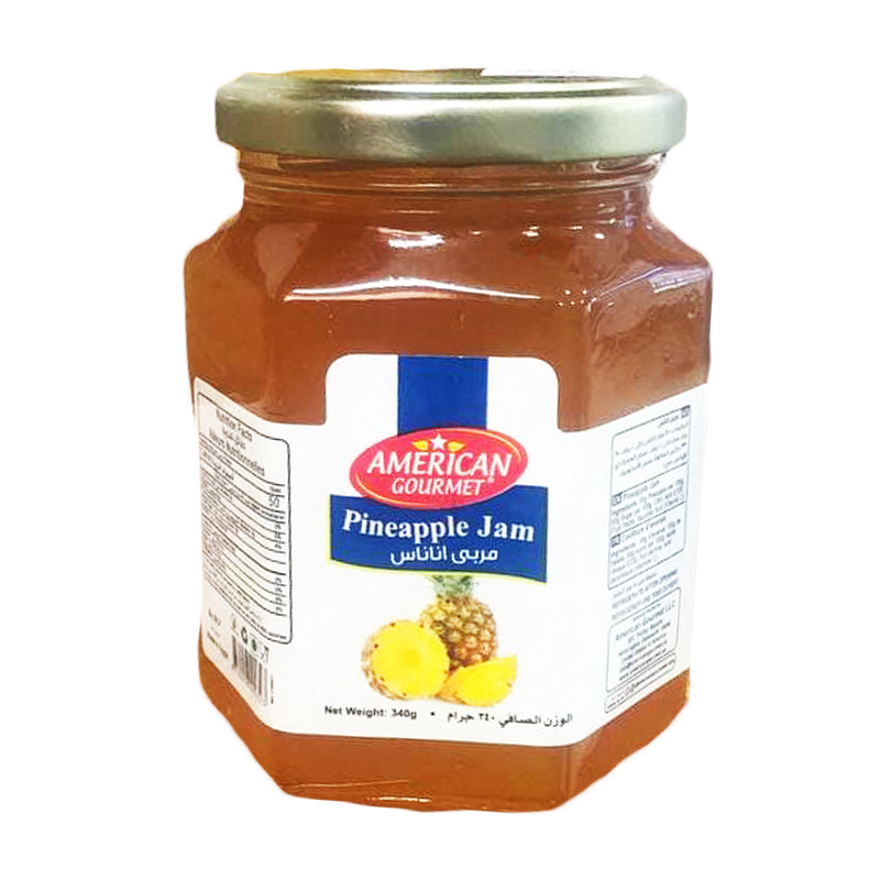 American Gourmet pineapple jam Addisber