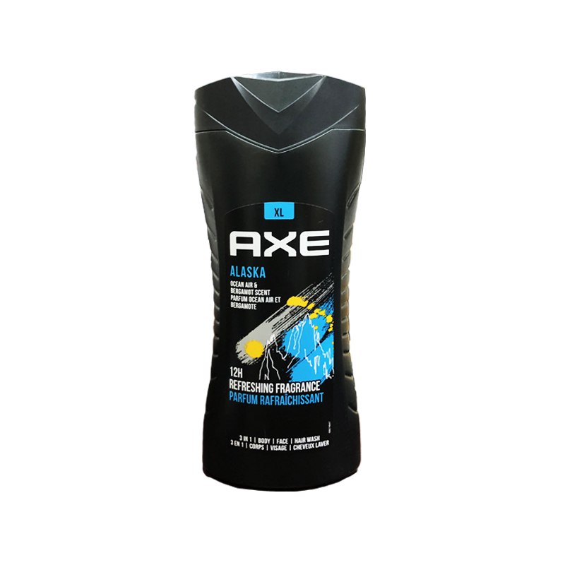 Axe Alaska Body, Face & Hair Wash 400ml Addisber